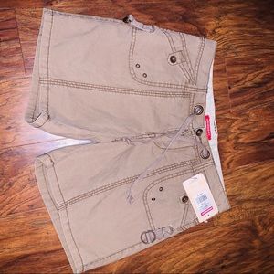 Unionbay Cargo Shorts Junior Size 1 Soft Bark
